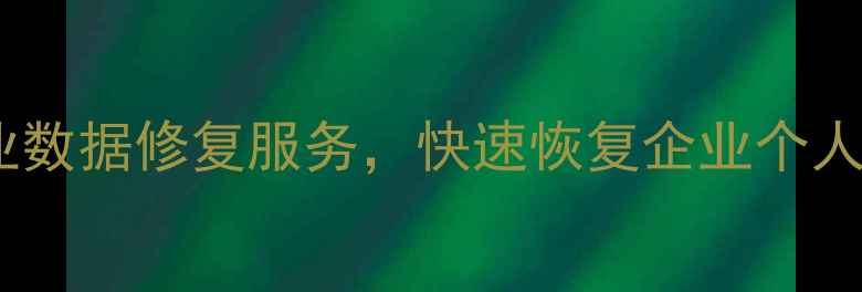 罗庄数据恢复中心电话专业数据修复服务快速恢复企业个人重要文件附24小时热线