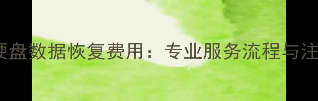 图片 联想120G固态硬盘数据恢复费用：专业服务流程与注意事项全指南2