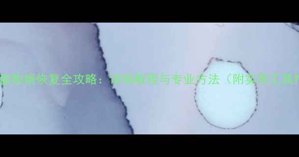 图片 苹果硬盘数据恢复全攻略：详细教程与专业方法（附实用工具推荐）2