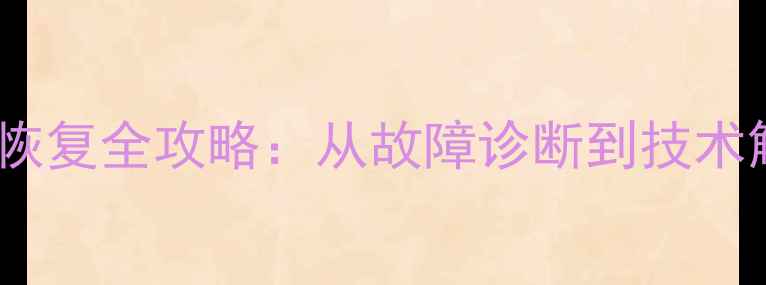 图片 西部数据零售盘数据恢复全攻略：从故障诊断到技术解决方案的完整指南2