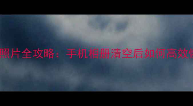 图片 误删猫咪照片全攻略：手机相册清空后如何高效恢复数据1