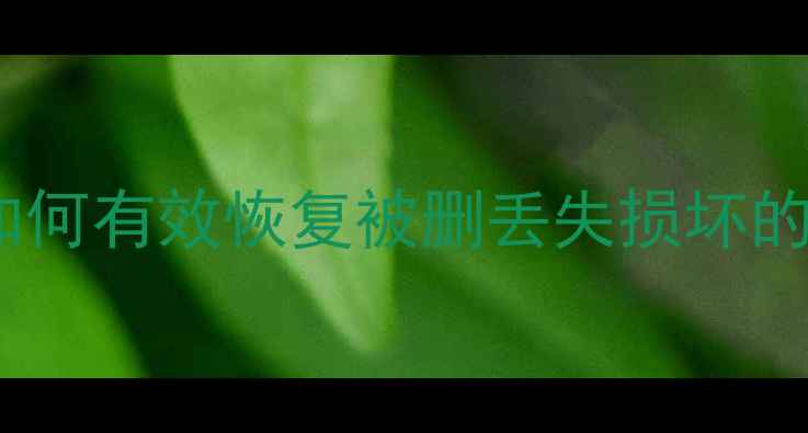 图片 迷你主机数据恢复指南：如何有效恢复被删丢失损坏的RAID数据？三大关键步骤1