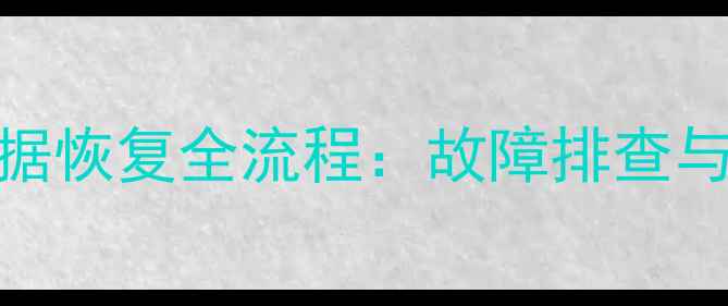 图片 速腾转向机数据恢复全流程：故障排查与维修技术指南