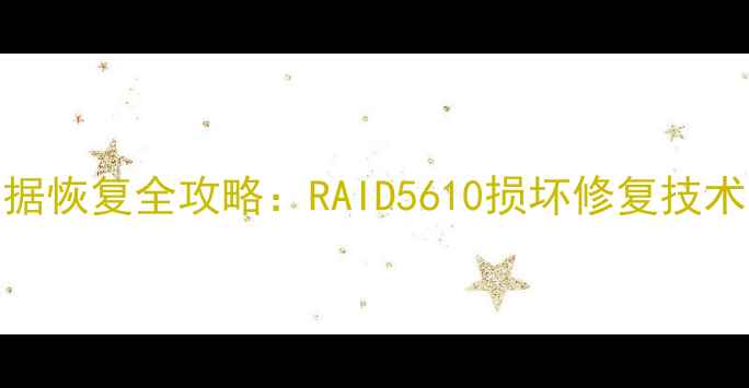 图片 阵列RAID数据恢复全攻略：RAID5610损坏修复技术与实战指南