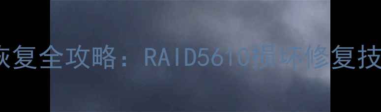 图片 阵列RAID数据恢复全攻略：RAID5610损坏修复技术与实战指南2