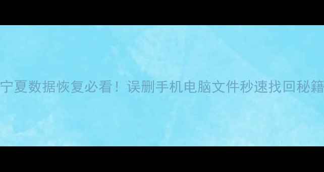 图片 🌟宁夏数据恢复必看！误删手机电脑文件秒速找回秘籍💻