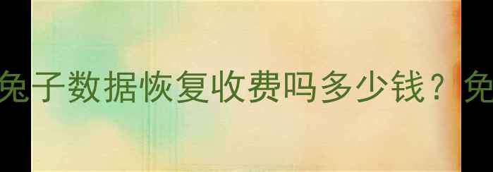 图片 📁最新收费指南！超级兔子数据恢复收费吗多少钱？免费版vs付费版对比测评