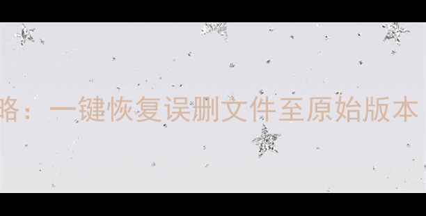 数据恢复全攻略一键恢复误删文件至原始版本附详细教程