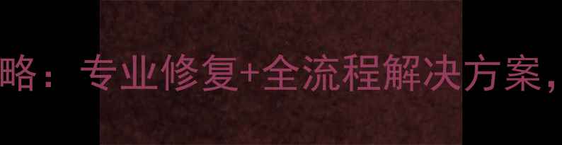 摄像机数据恢复全攻略专业修复全流程解决方案3步快速找回珍贵影像
