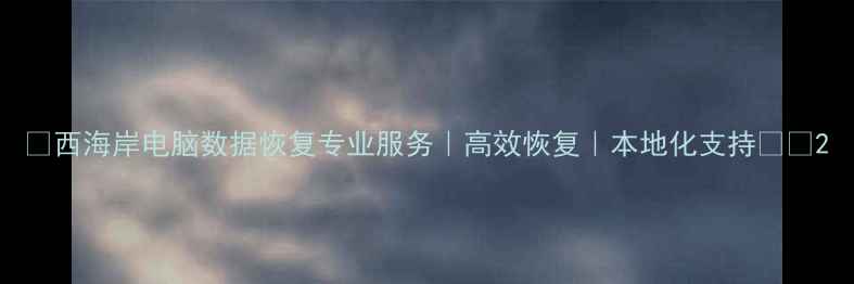 图片 📢西海岸电脑数据恢复专业服务｜高效恢复｜本地化支持🔧💻2