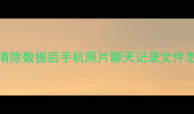 VIVOX9数据恢复全攻略清除数据后手机照片聊天记录文件怎么找回来附详细教程