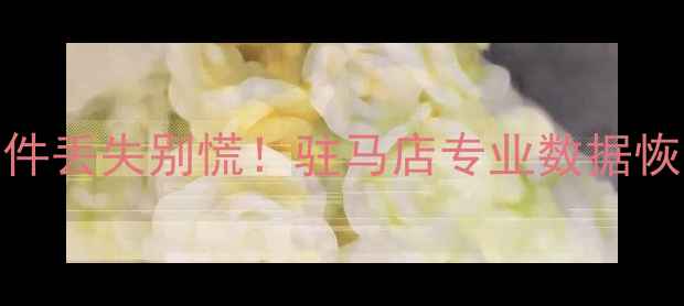 图片 📱手机电脑文件丢失别慌！驻马店专业数据恢复服务全攻略