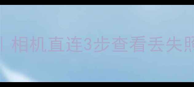 图片 📸SD卡数据恢复全攻略｜相机直连3步查看丢失照片视频（附工具推荐）