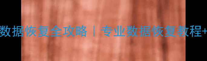 图片 🔧固态盘损坏数据恢复全攻略｜专业数据恢复教程+紧急处理指南