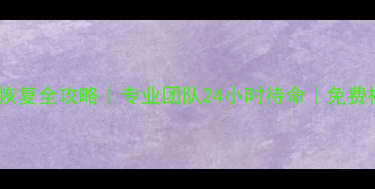 图片 🔧硬盘坏道数据恢复全攻略｜专业团队24小时待命｜免费检测通道已开启1